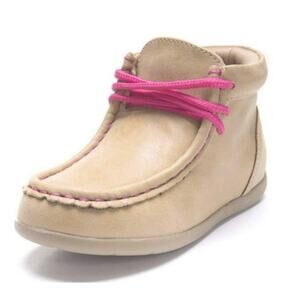 Blazin Roxx Toddler Girl's‎ Reagan Casual Tan/Pink Shoes/Boots/Booties